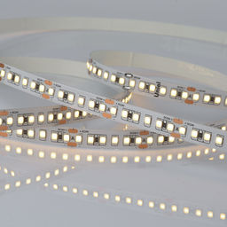ULS-2835-168LED/m-10mm-IP20-DC24V-14W/m-5M-3000K Гибкая светодиодная лента на самоклеящейся основе. Катушка 5 м. в герметичной упаковке. Белый свет (3000K). ТМ Uniel.