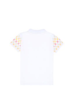 Erkek _ocuk Turuncu Polo Yaka Ti__rt Sepette S_rpriz _ndirim