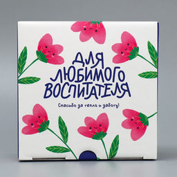 Коробка сборная Для любимого воспитателя, 15 15 7 см - Дарите счастье фото 2