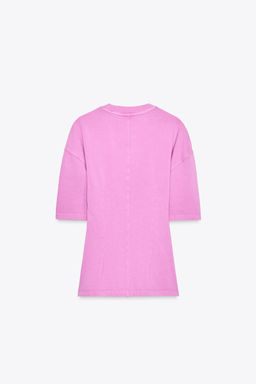WASHED SLIM FIT T-SHIRT - Zara фото 7