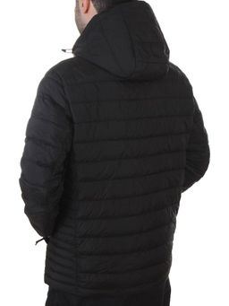 88045 BLACK Куртка мужская демисезонная (100 гр. холлофайбер)
