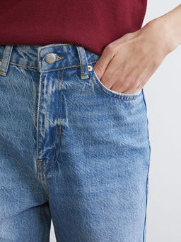 Straight Fit Kad?n Jean Pantolon