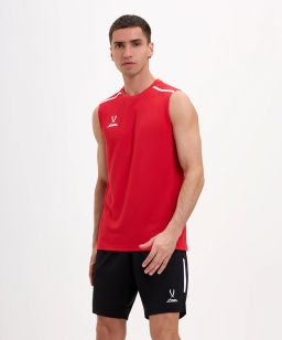 Майка тренировочная JOGEL DIVISION PerFormDRY Training Sleeveless, красный  фото 6
