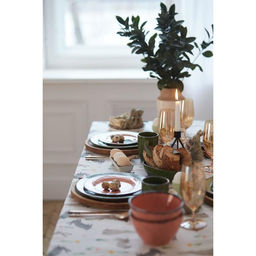 Скатерть пасхальная, Доляна Fluffy bunnies 220х144 см, 100% хлопок, 164 г/м2  фото 7