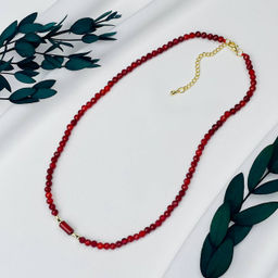 Бусы из Сердолика