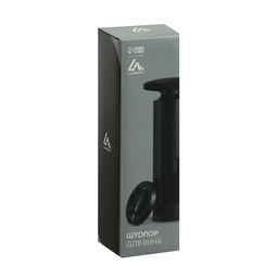 Штопор для вина Luazon, резак для фольги, черный - Luazon home фото 6