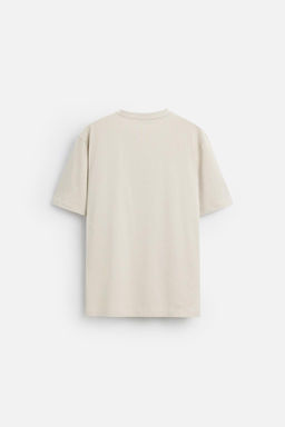 BASIC MEDIUM WEIGHT T-SHIRT - Zara фото 24