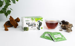 Чайный напиток целебная ЧАГА Алтая с ИСЛАНДСКИМ МХОМ Алфит 7805