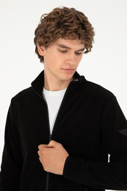 Мужской черный свитшот - U.s. polo assn фото 2