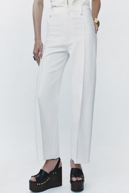 ZW COLLECTION WIDE-LEG HIGH-WAIST JEANS - Zara фото 61