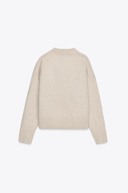 SOFT PLAIN KNIT SWEATER - Zara фото 6