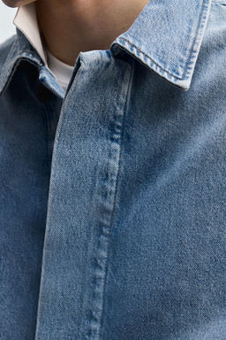 WASHED DENIM JACKET - Zara фото 6
