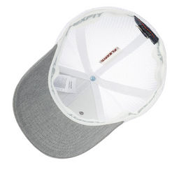Бейсболка FLEXFIT арт. 6511M (светло-серый / белый)