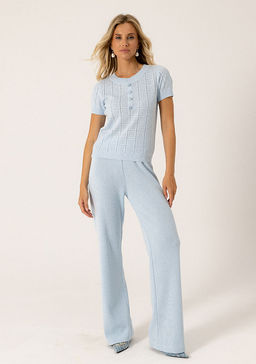 SS-2500 джемпер женский голубой - Mozart фото 6