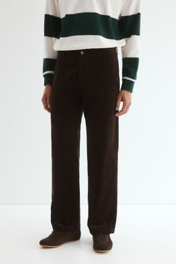 Pantal?n de pana Relaxed Fit - H&m фото 8