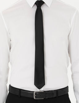 Белая классическая рубашка из хлопка приталенного кроя - Cacharel фото 6