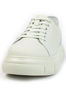 05-DXT51-5 LT. GREEN Кроссовки женские (натуральная кожа)