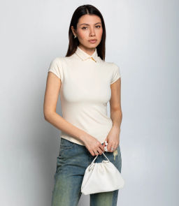 Футболка #КТ6845 (1), кремовый