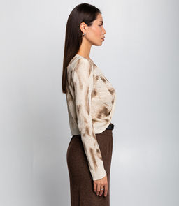 Джемпер #КТ1143, бежевый - Dommod фото 2