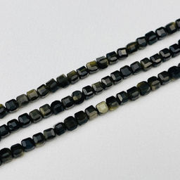 Бусины для украшений из золотистого Обсидиана