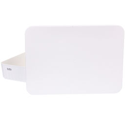 Корзина - органайзер с крышкой "БИСКОТТИ", цвет белый, 36.5*26*8см