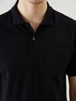 Polo Yaka K?sa Kollu Pike Erkek Ti??rt