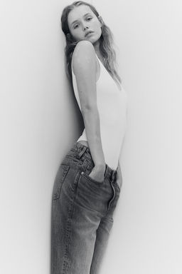 Baggy Bootcut Regular Jeans - H&m фото 4