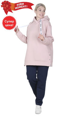 Худи Грильяж Х-376 (42-52) футер начес 3-х нитка