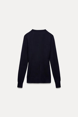 BUTTONED KNIT CARDIGAN - Zara фото 15