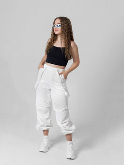 Брюки Иветта (белый) - Nadi bordo фото 2