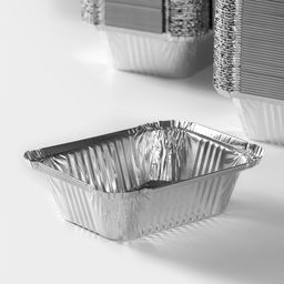 Цена за 100 шт. Форма из фольги для выпечки и запекания Доляна, 255 мл, 129.54 см, 100 шт./уп  фото 3