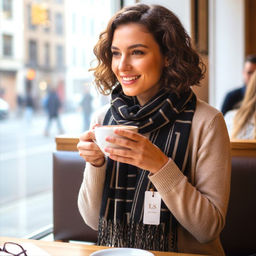 Мягкий палантин из кашемира мультицвет - Greta фото 2