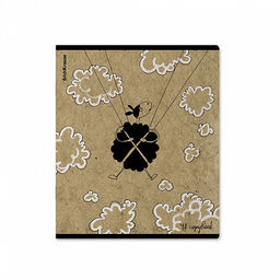 Цена за 5 шт. Тетрадь общая ученическая ErichKrause Овечки, 48 листов, клетка, крафт-картон_MIX-PACK  фото 5