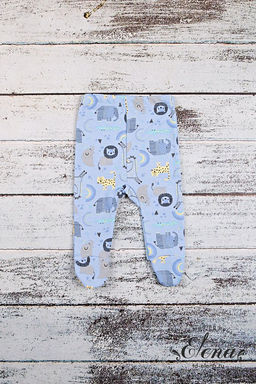 Ползунки с начесом 41406МНб белый