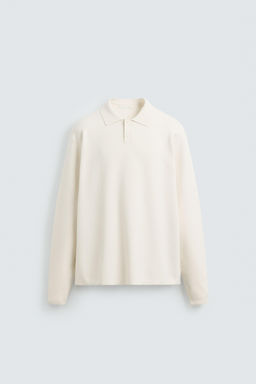 POLO PUNTO SOFT / Blanco roto - Zara фото 7
