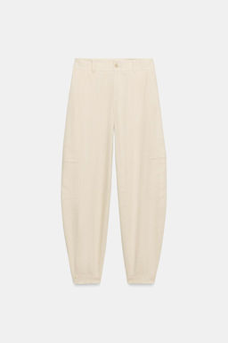 PANTAL?N CARGO BARREL / Beige claro - Zara фото 8