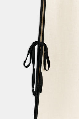 PANTAL?N VIVOS 100% LINO ZW COLLECTION / Beige - Zara фото 6