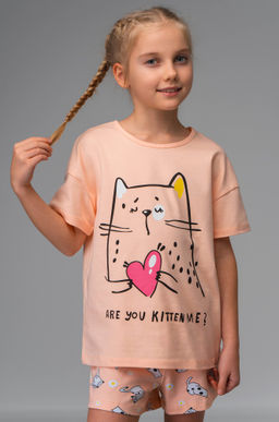 Пижама для девочки с шортами Bonito  фото 6