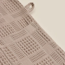 Халат вафельный женский SL HOME: Chess «Саббиа», размер XL, хлопок 100%, коричневый