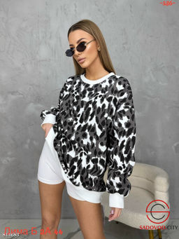 Толстовка с мехом женская