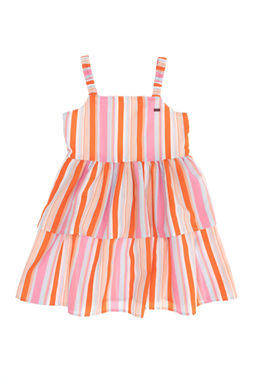 Розовое плетеное платье для девочки - U.s. polo assn фото 4