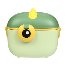 Контейнер для детского питания Крошка Я Дино 5, 400 мл., зеленый