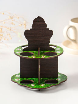 Подставка для 8 яиц в двух ярусах «Цыплёнок», 15.5×12.5 см