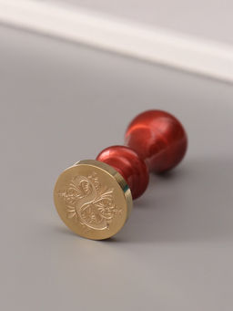 Печать для сургуча с пластиковой ручкой «Буква S на вензеле», 2.5×2.5×6.3 см