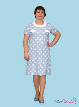 Платье Модель №16 размеры 46-56 - Plusmoda фото 5