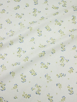 Сатин Хрупкие веточки цв.сливочный, ш.2.35м, хлопок-100%, 110гр/м.кв