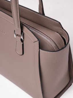 Сумка кожаная Azaro 30690 тауп