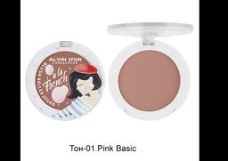 .Alvin Dor ALF-06 A LA FRENCH Румяна для лица Blush belles joues тон 01 pink basic