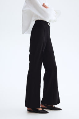 Pantal?n bootcut en punto roma - H&m фото 7