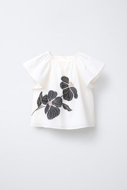 FLORAL PRINT BLOUSE